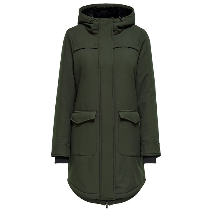 Onlmaastricht Parka Jacket Otw Noos - Donkergroen