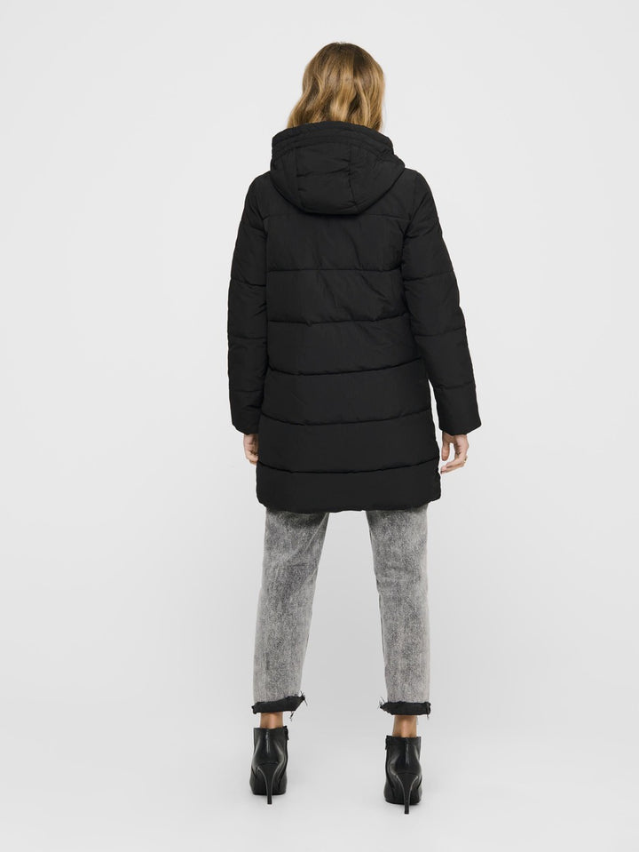 Onldolly Long Puffer Coat Otw Noos - Zwart