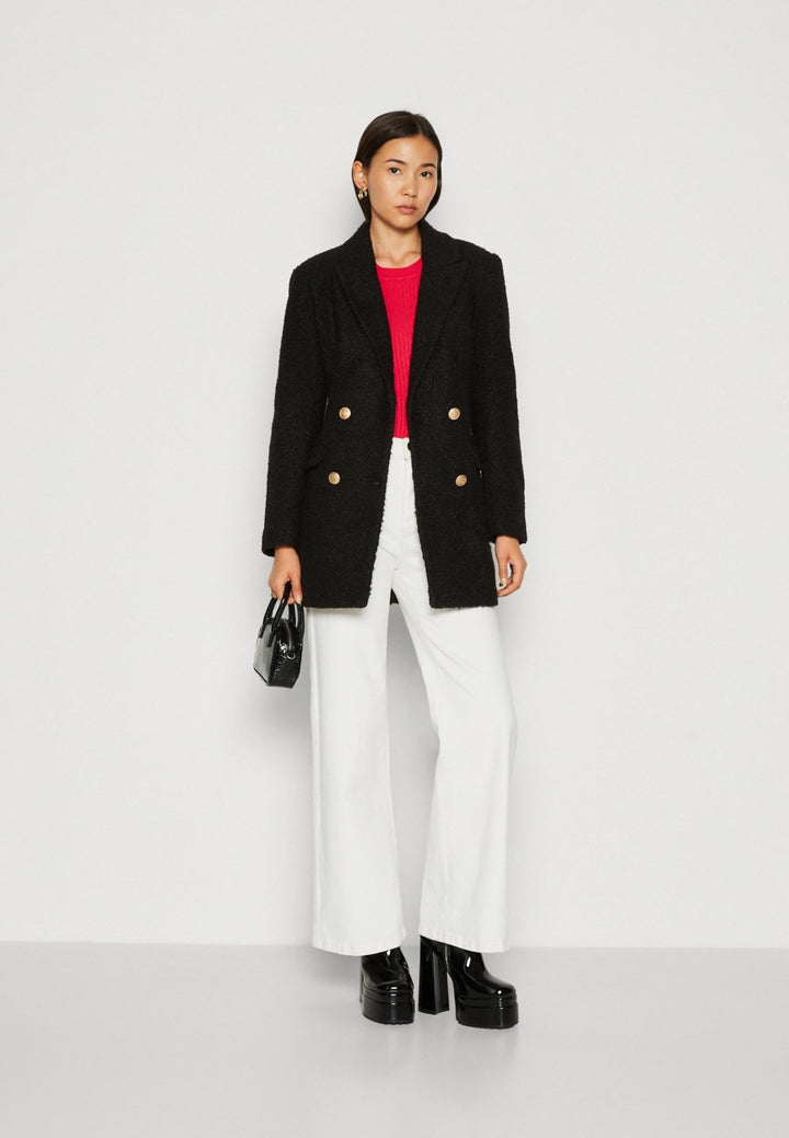 Onlpiper Dallas Belted Blazer - Zwart