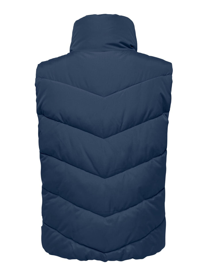 Jdyfinno Short Padded Waistcoat Otw - Navy