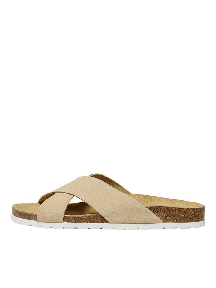 Onlmadison-1 Cross Suede Slip On No - Zand
